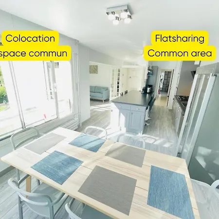 Flatshare Colocation 1 Close To Geneva 아파트 *
